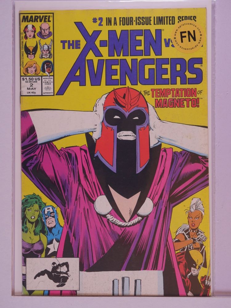 X-MEN VERSUS THE AVENGERS (1987) Volume 1: # 0002 FN