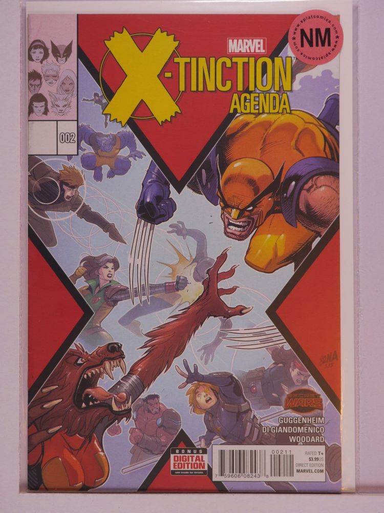 X-TINCTION AGENDA (2015) Volume 1: # 0002 NM