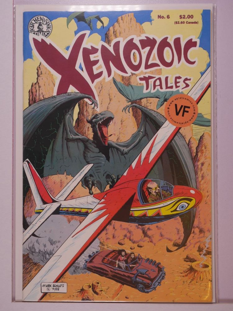 XENOZOIC TALES (1987) Volume 1: # 0006 VF