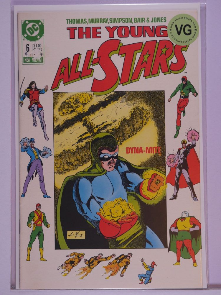 YOUNG ALL STARS (1987) Volume 1: # 0006 VG