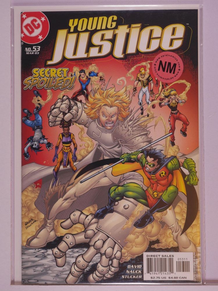 YOUNG JUSTICE (1998) Volume 1: # 0053 NM