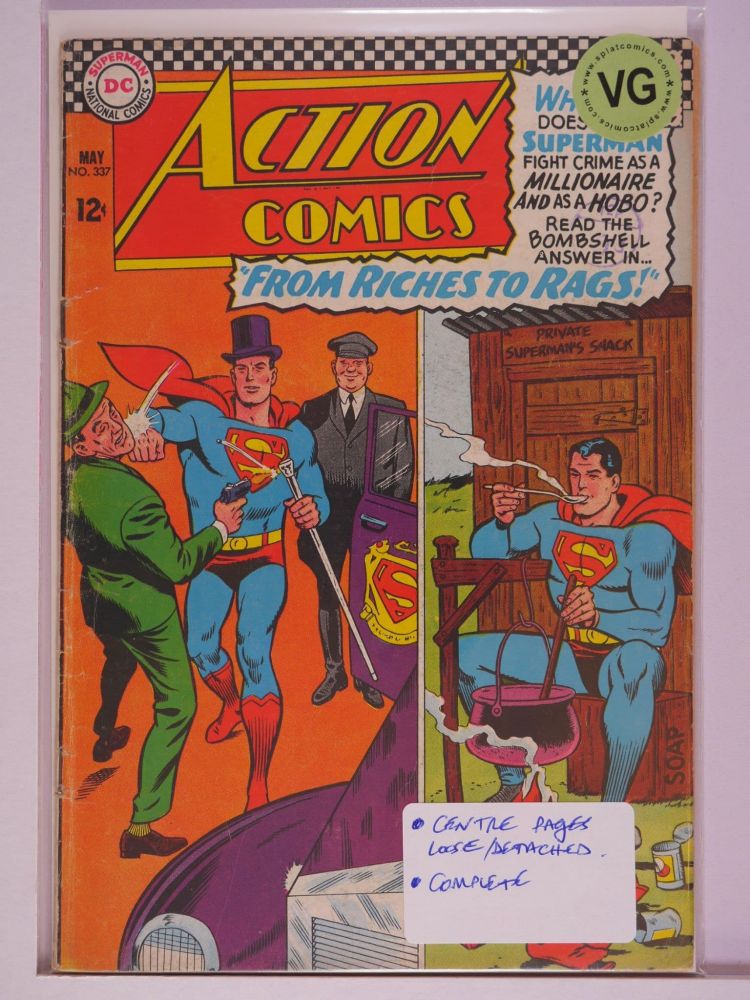 ACTION COMICS (1938) Volume 1: # 0337 VG