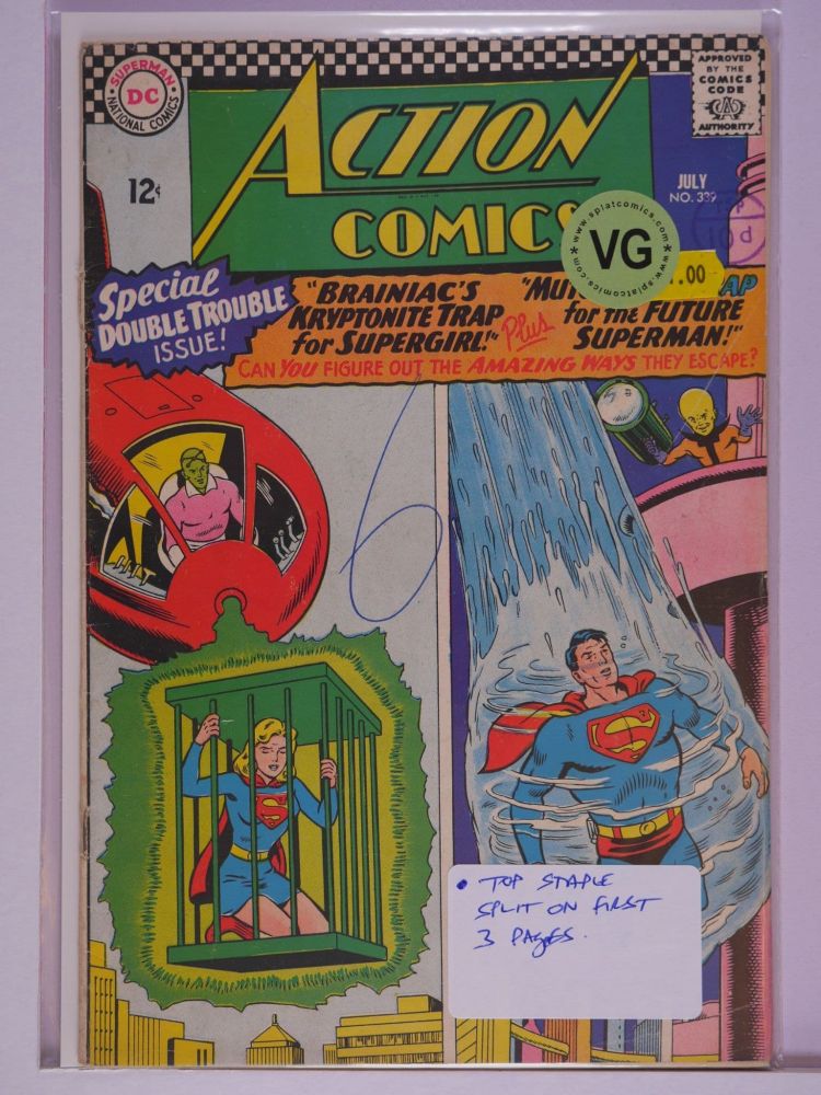 ACTION COMICS (1938) Volume 1: # 0339 VG