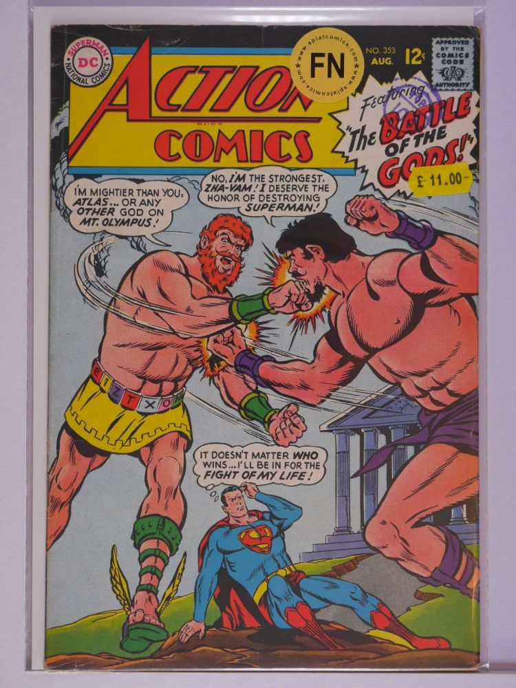 ACTION COMICS (1938) Volume 1: # 0353 FN