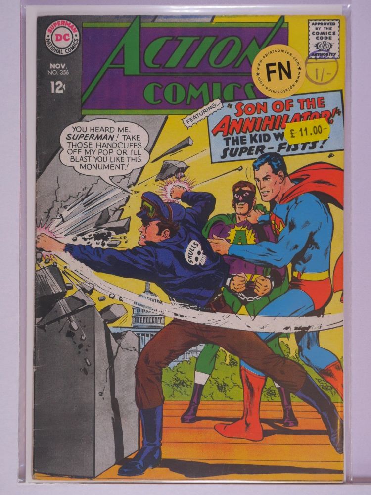 ACTION COMICS (1938) Volume 1: # 0356 FN