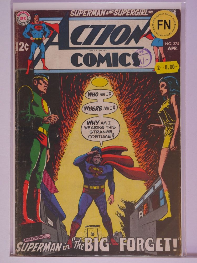 ACTION COMICS (1938) Volume 1: # 0375 FN