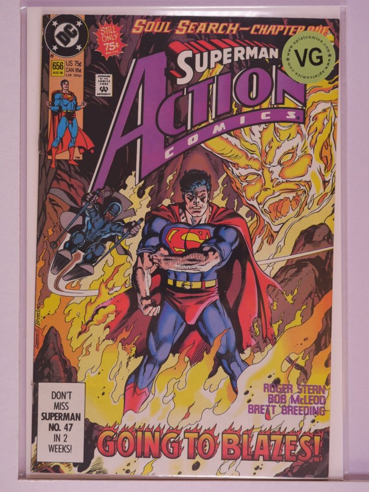 ACTION COMICS (1938) Volume 1: # 0656 VG