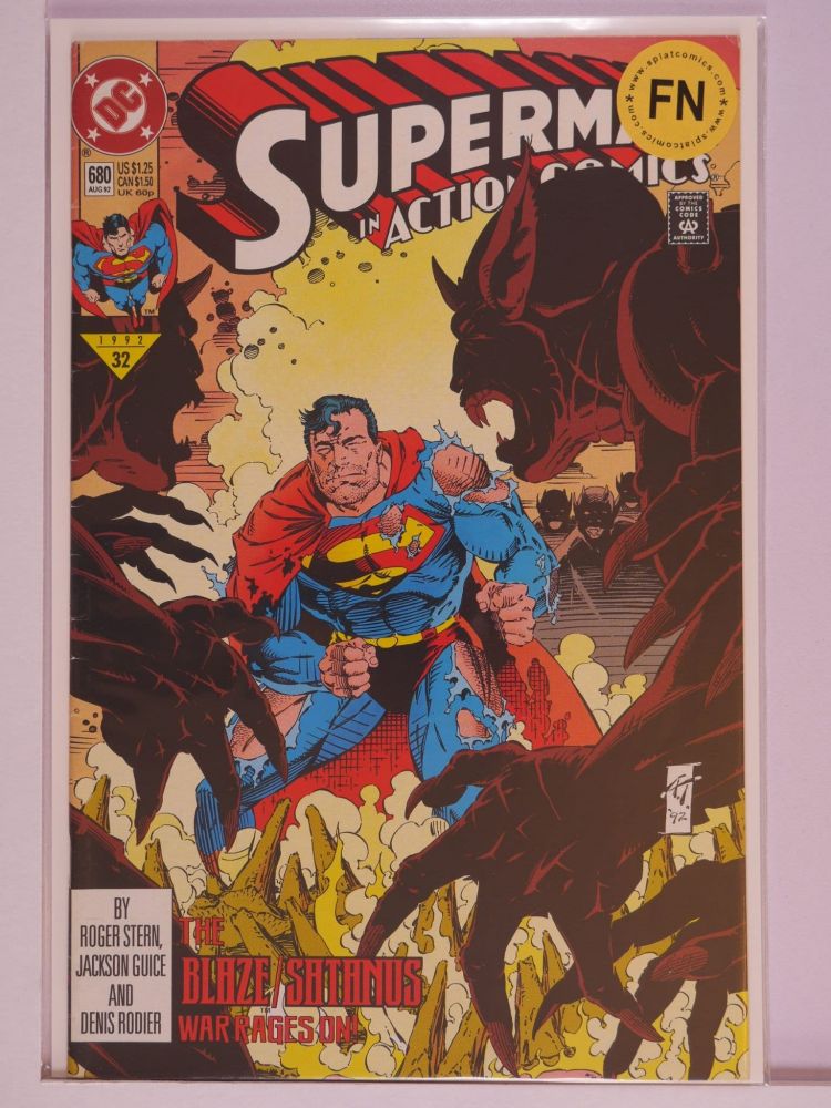 ACTION COMICS (1938) Volume 1: # 0680 FN