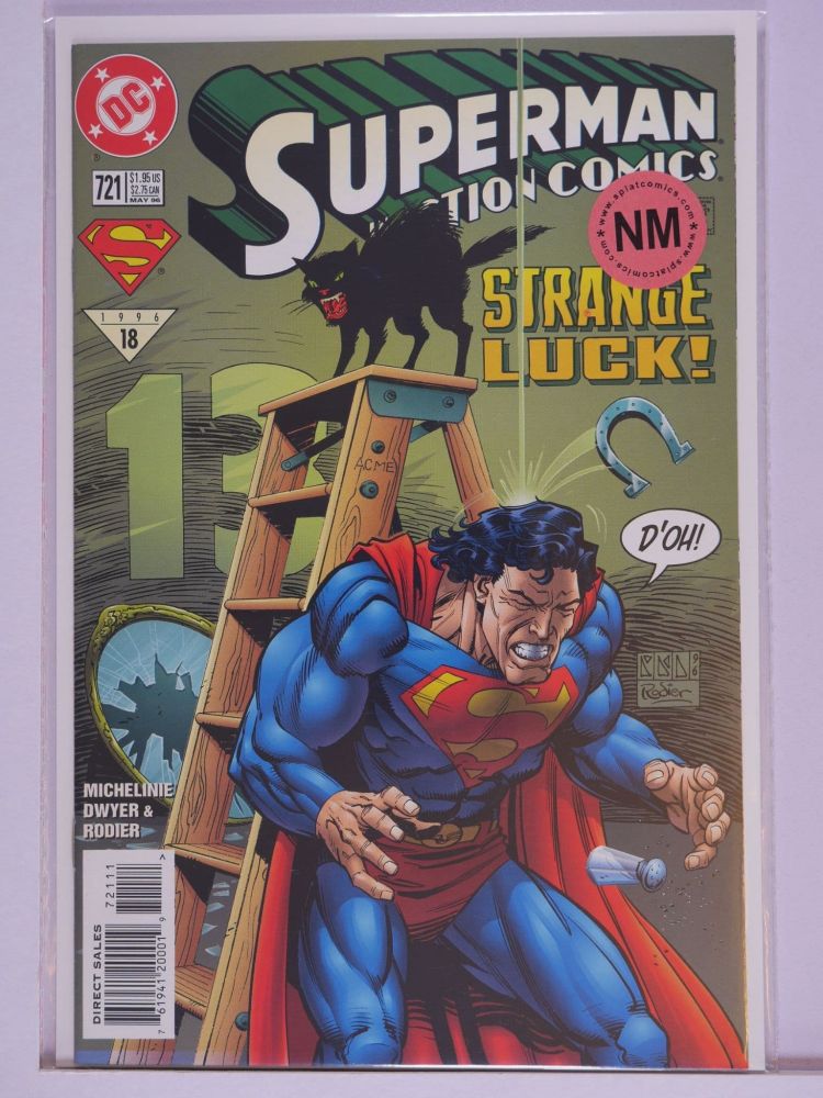 ACTION COMICS (1938) Volume 1: # 0721 NM