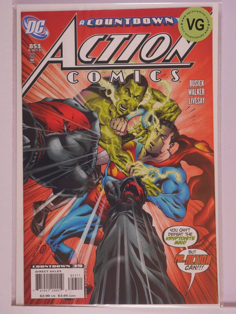 ACTION COMICS (1938) Volume 1: # 0853 VG