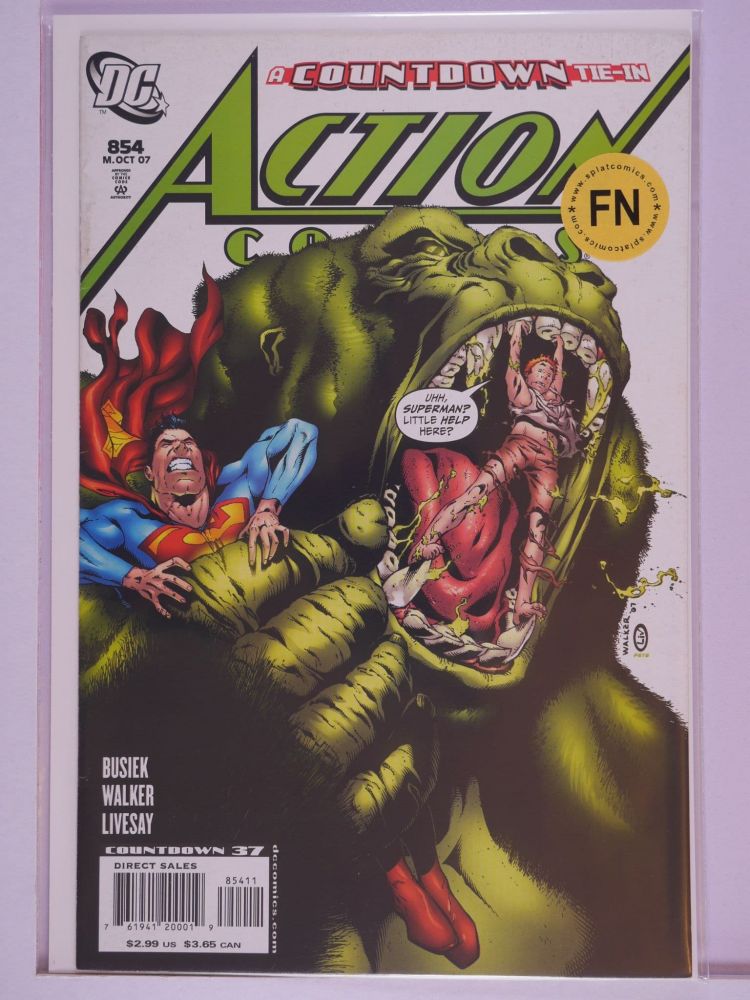 ACTION COMICS (1938) Volume 1: # 0854 FN