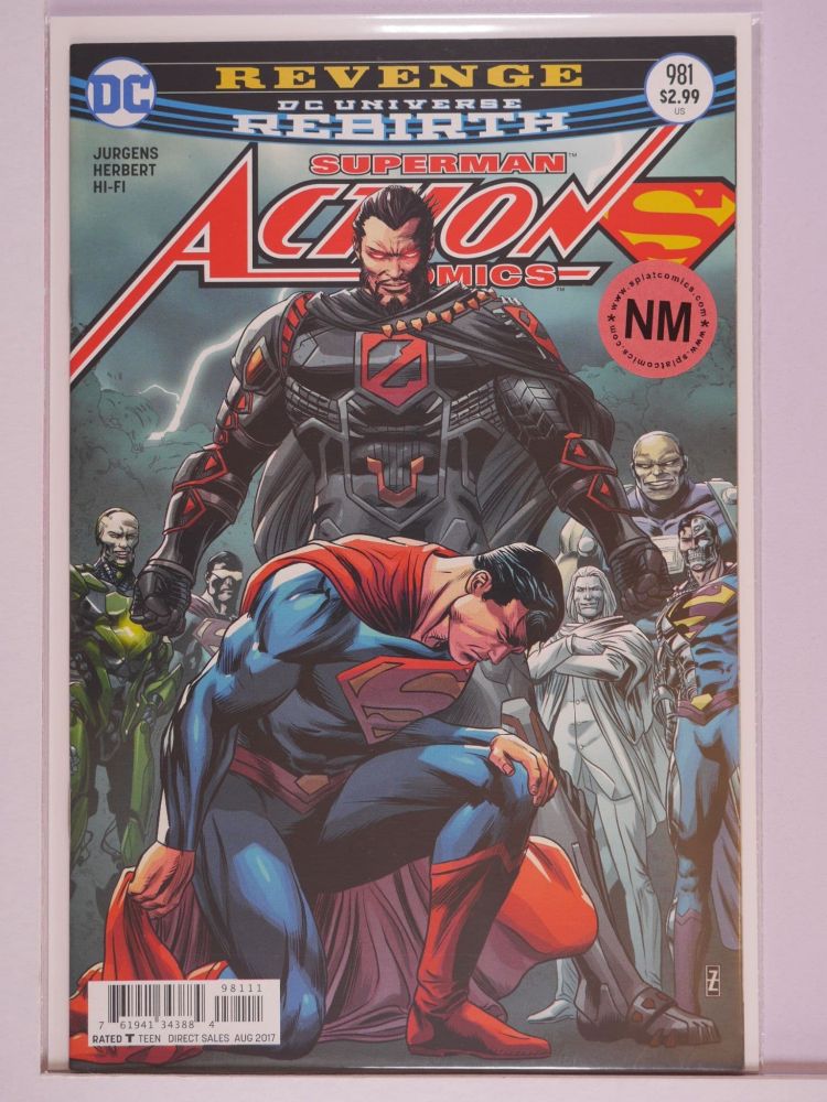 ACTION COMICS (1938) Volume 1: # 0981 NM