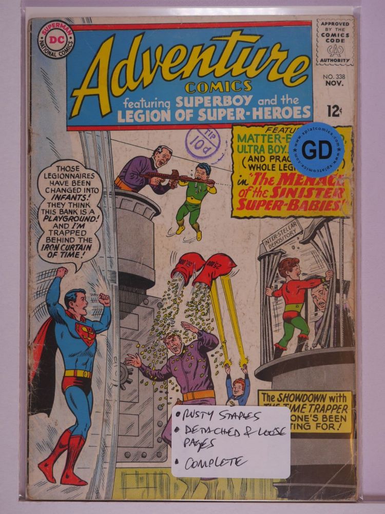 ADVENTURE COMICS (1938) Volume 1: # 0338 GD