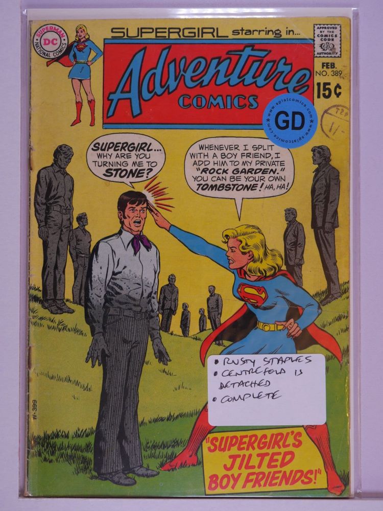 ADVENTURE COMICS (1938) Volume 1: # 0389 GD