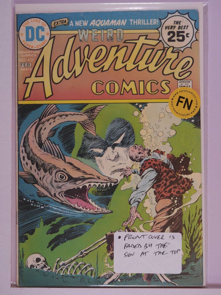 ADVENTURE COMICS (1938) Volume 1: # 0437 FN