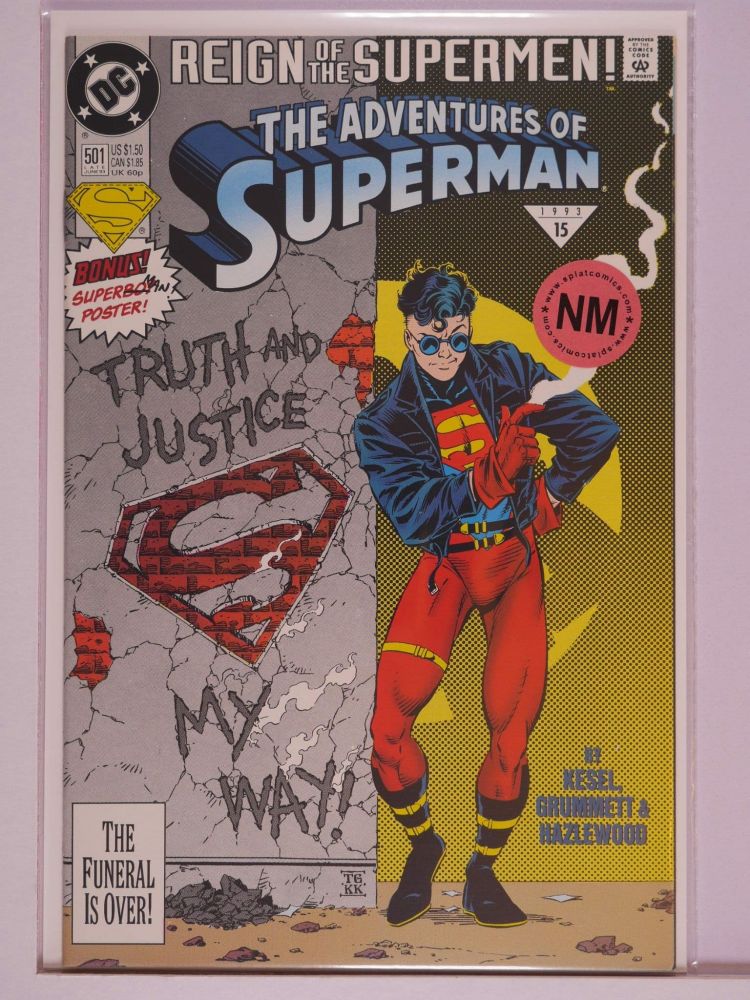 ADVENTURES OF SUPERMAN (1938) Volume 1: # 0501 NM