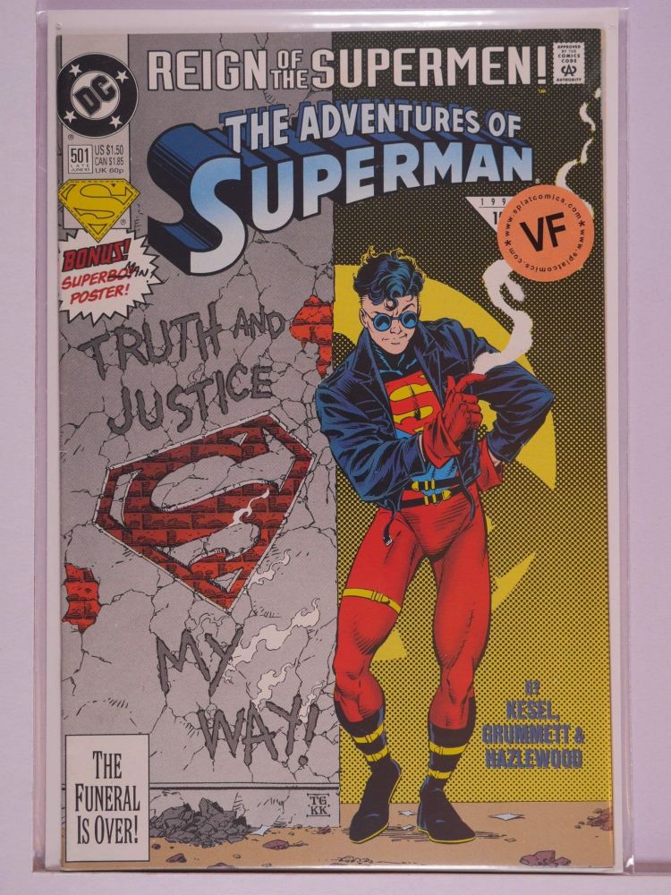 ADVENTURES OF SUPERMAN (1938) Volume 1: # 0501 VF