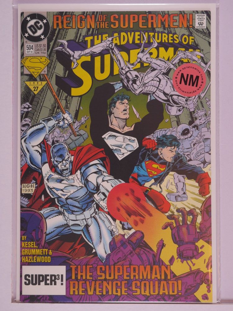 ADVENTURES OF SUPERMAN (1938) Volume 1: # 0504 NM