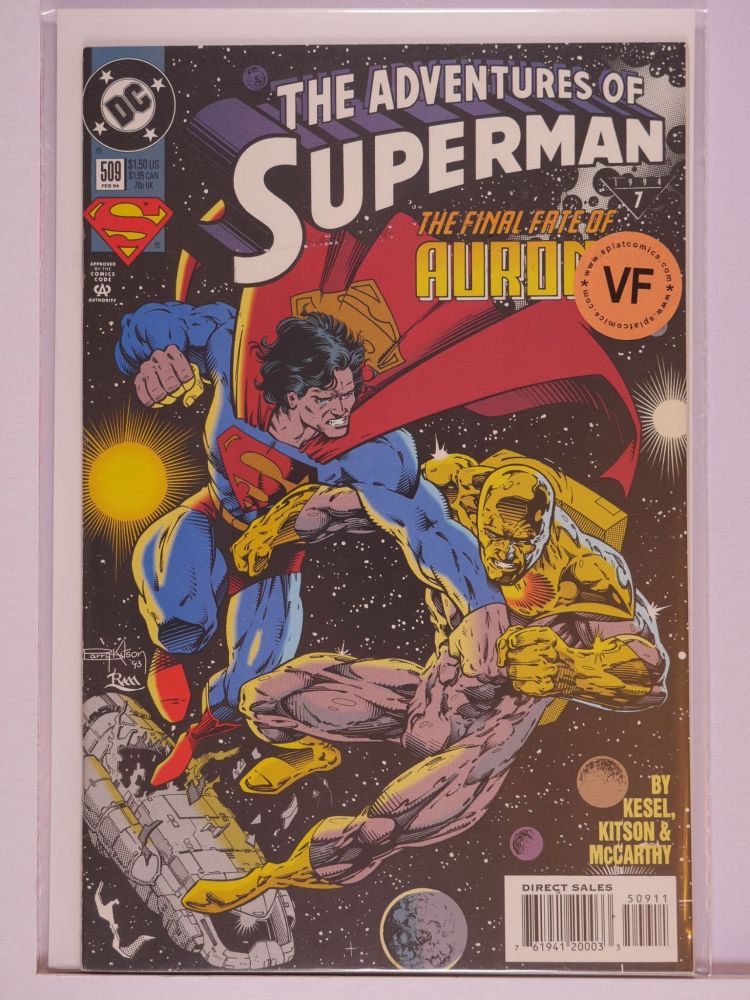 ADVENTURES OF SUPERMAN (1938) Volume 1: # 0509 VF