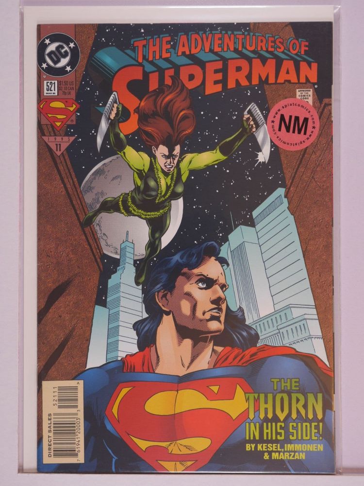 ADVENTURES OF SUPERMAN (1938) Volume 1: # 0521 NM