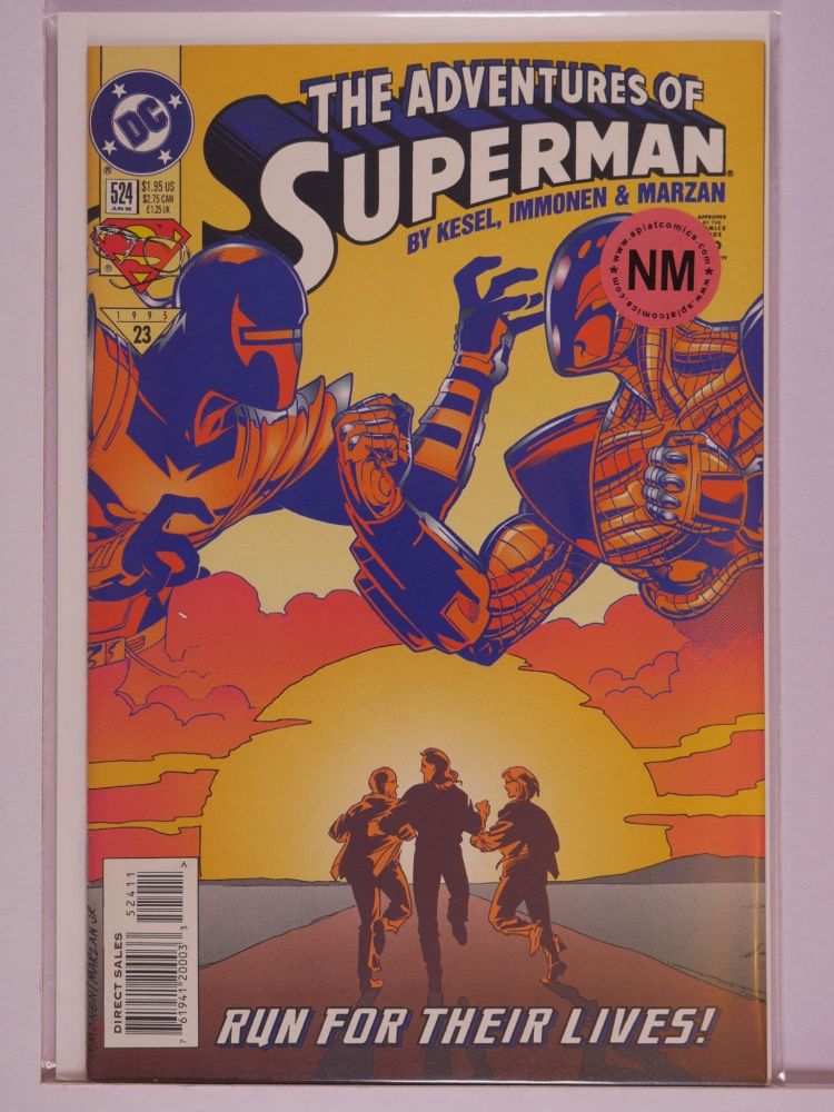 ADVENTURES OF SUPERMAN (1938) Volume 1: # 0524 NM