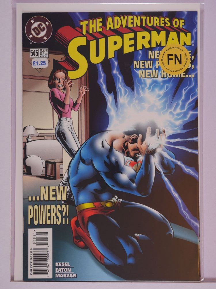 ADVENTURES OF SUPERMAN (1938) Volume 1: # 0545 FN