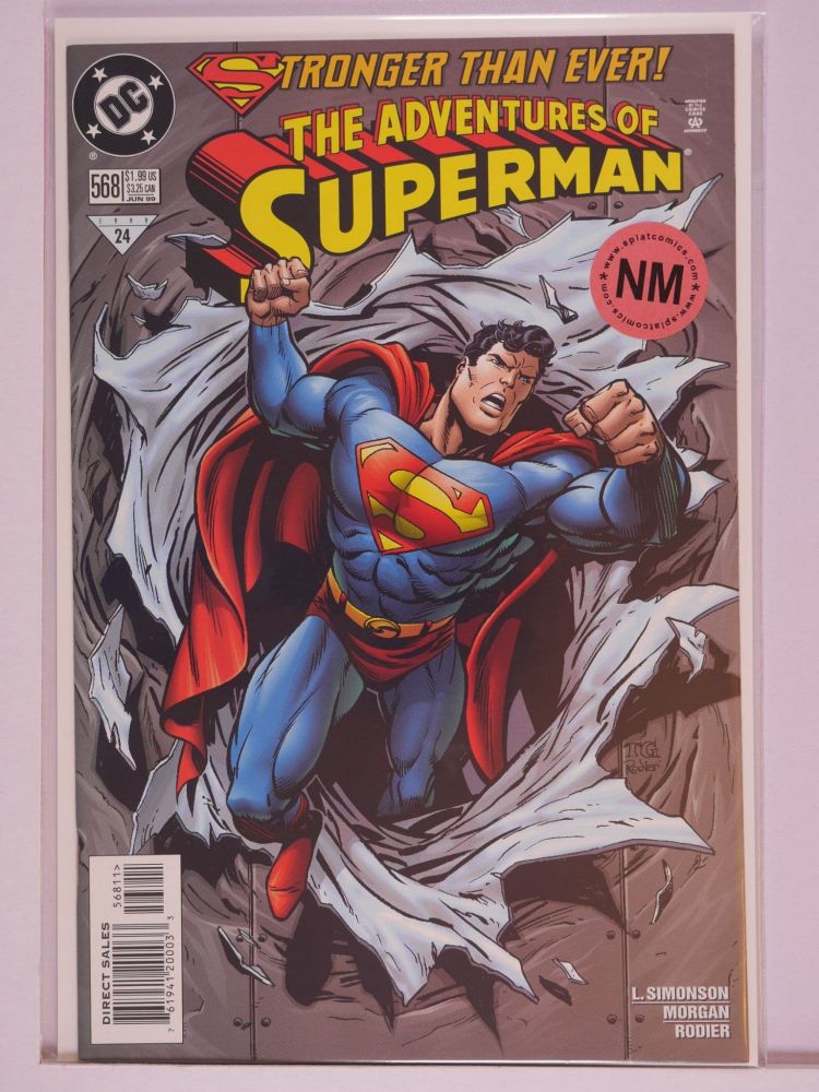 ADVENTURES OF SUPERMAN (1938) Volume 1: # 0568 NM