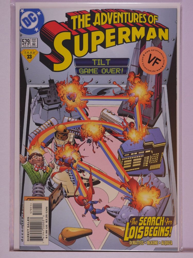 ADVENTURES OF SUPERMAN (1938) Volume 1: # 0579 VF