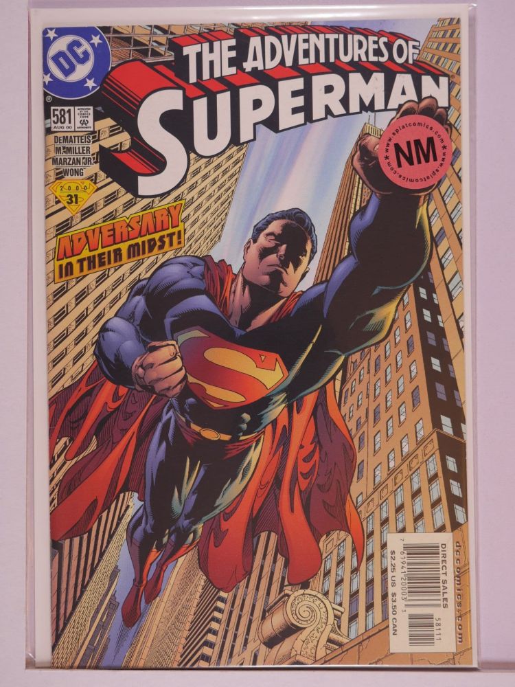 ADVENTURES OF SUPERMAN (1938) Volume 1: # 0581 NM