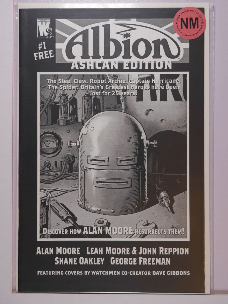 ALBION (2005) Volume 1: # 0001 NM ASHCAN