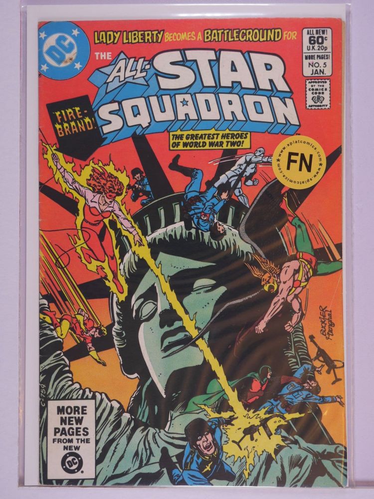 ALL STAR SQUADRON (1981) Volume 1: # 0005 FN