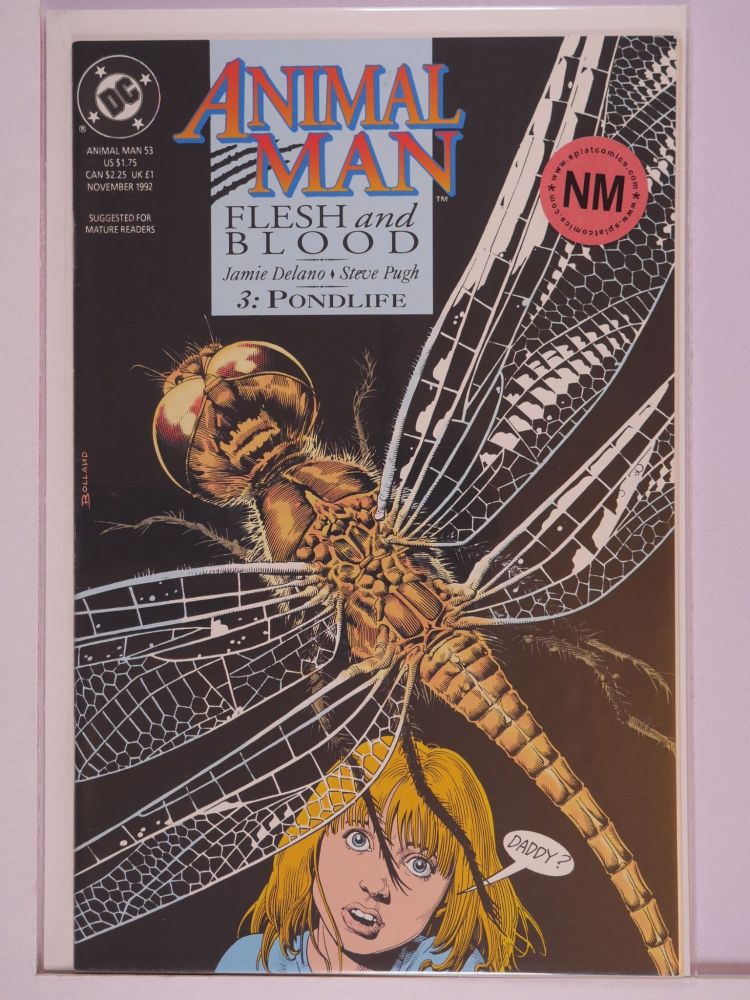 ANIMAL MAN (1988) Volume 1: # 0053 NM