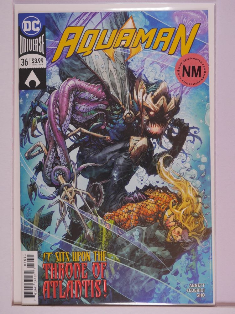 AQUAMAN (2016) Volume 6: # 0036 NM