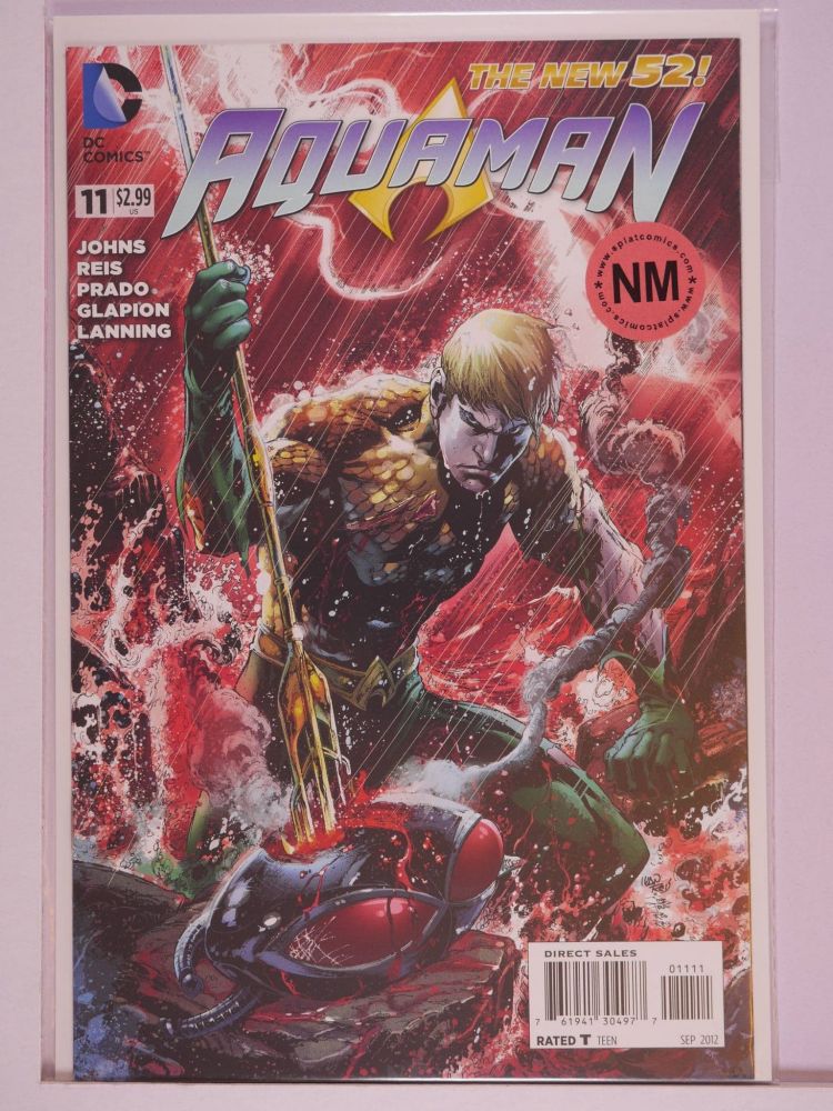 AQUAMAN NEW 52 (2011) Volume 1: # 0011 NM