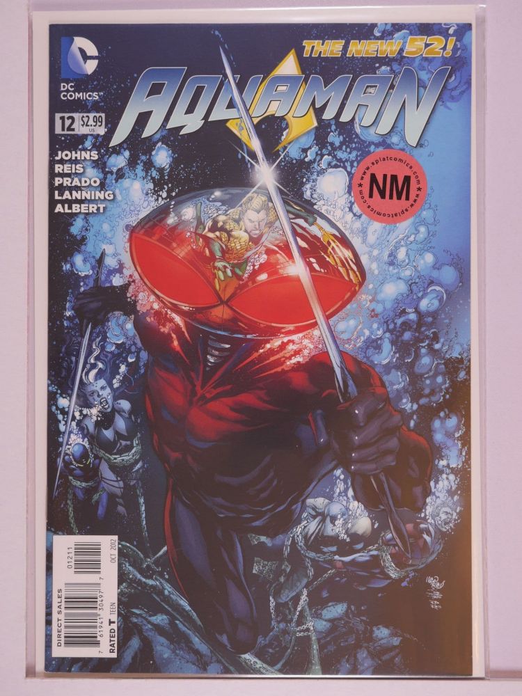 AQUAMAN NEW 52 (2011) Volume 1: # 0012 NM