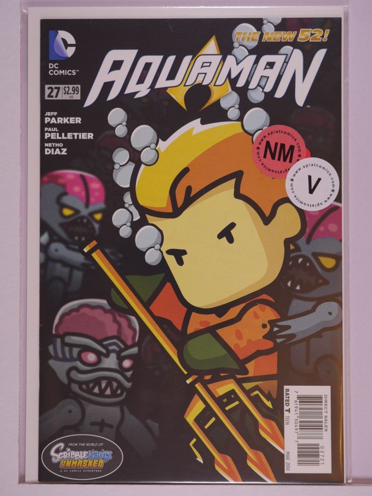 AQUAMAN NEW 52 (2011) Volume 1: # 0027 NM VARIANT