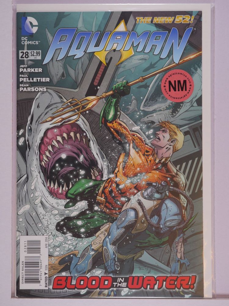 AQUAMAN NEW 52 (2011) Volume 1: # 0028 NM