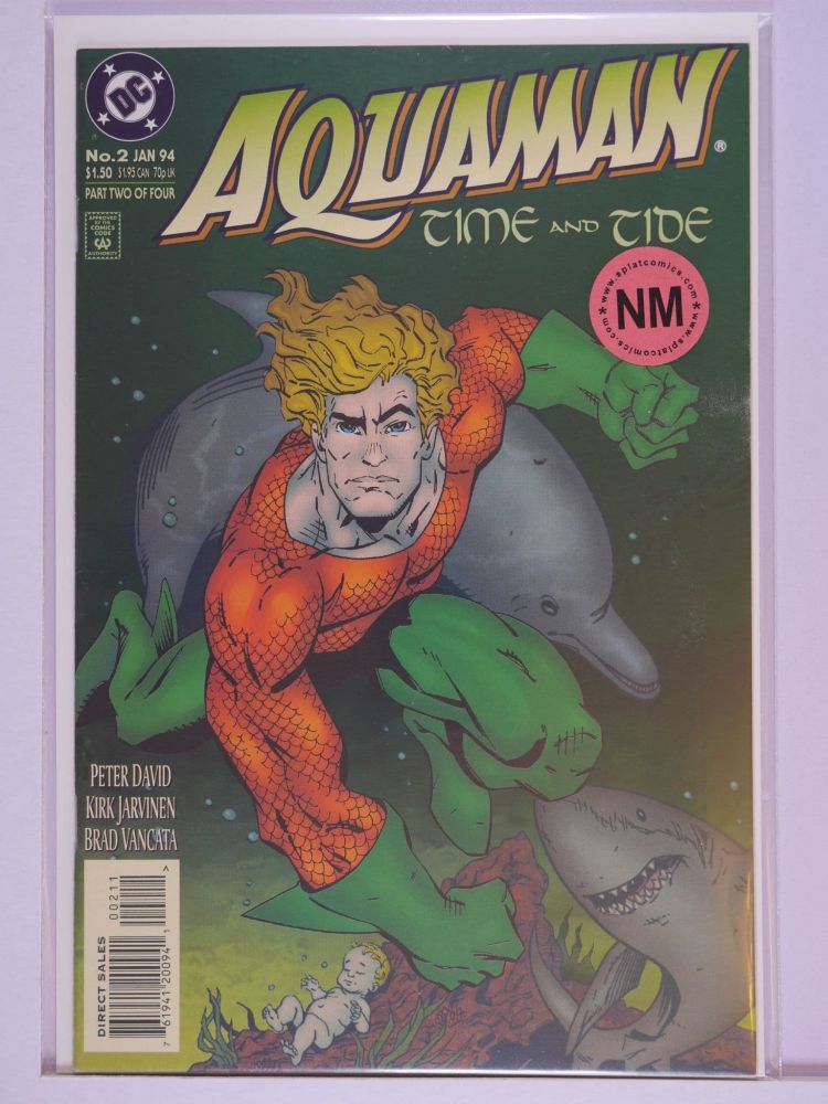 AQUAMAN TIDE AND TIME (1993) Volume 1: # 0002 NM