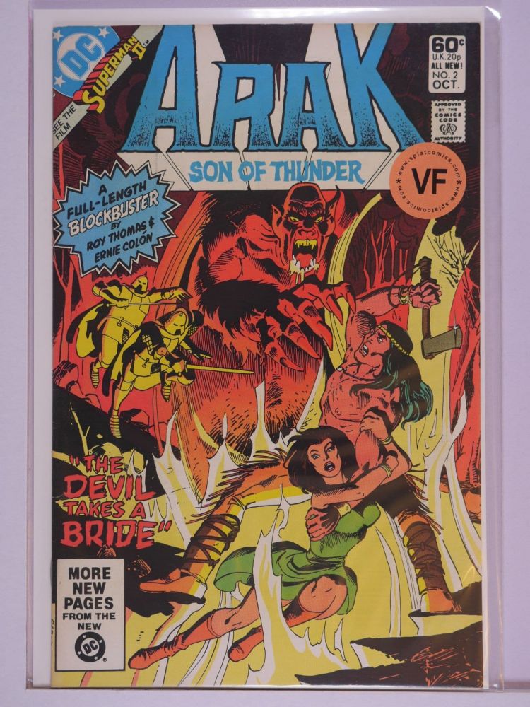 ARAK SON OF THUNDER (1981) Volume 1: # 0002 VF