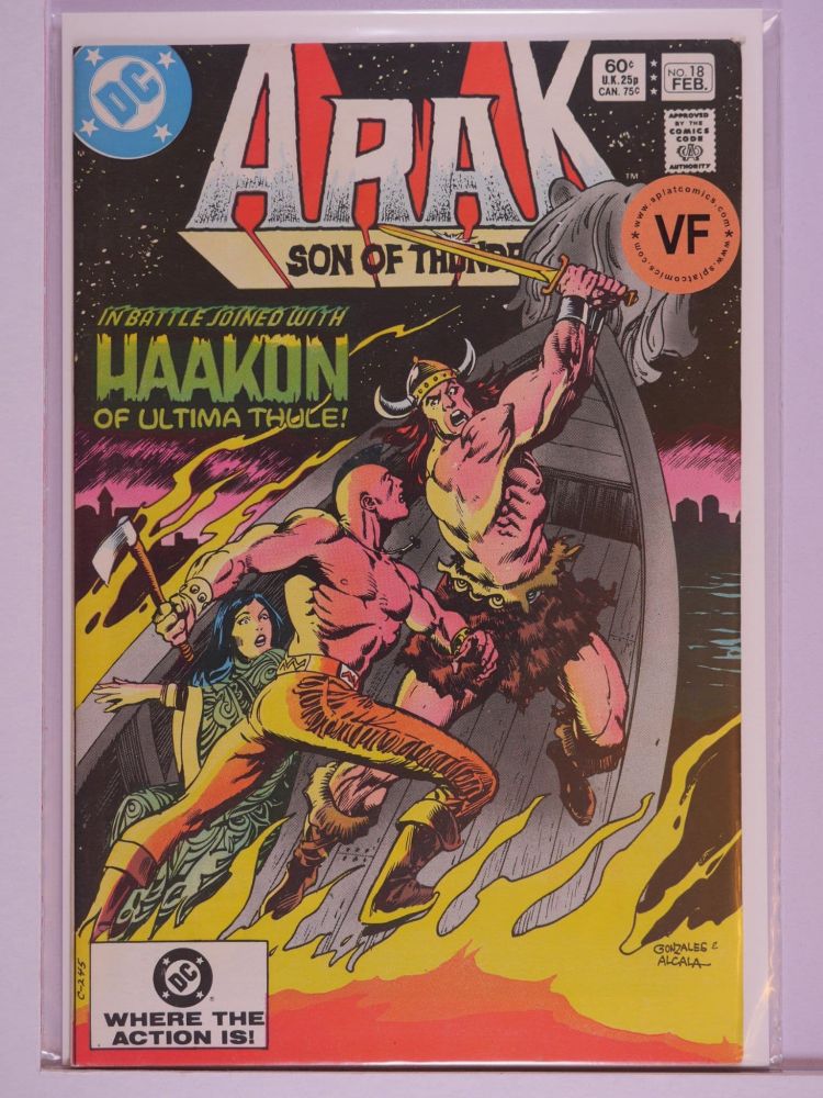 ARAK SON OF THUNDER (1981) Volume 1: # 0018 VF