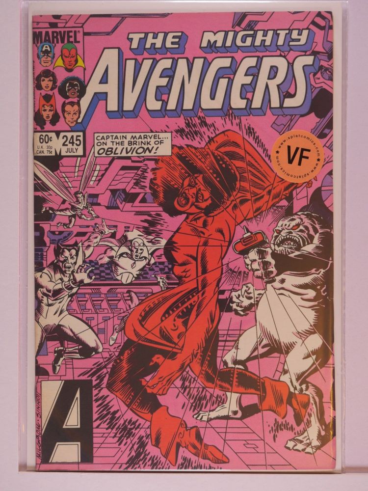 AVENGERS (1963) Volume 1: # 0245 VF