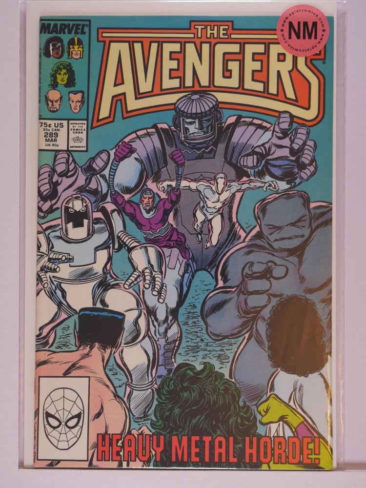 AVENGERS (1963) Volume 1: # 0289 NM