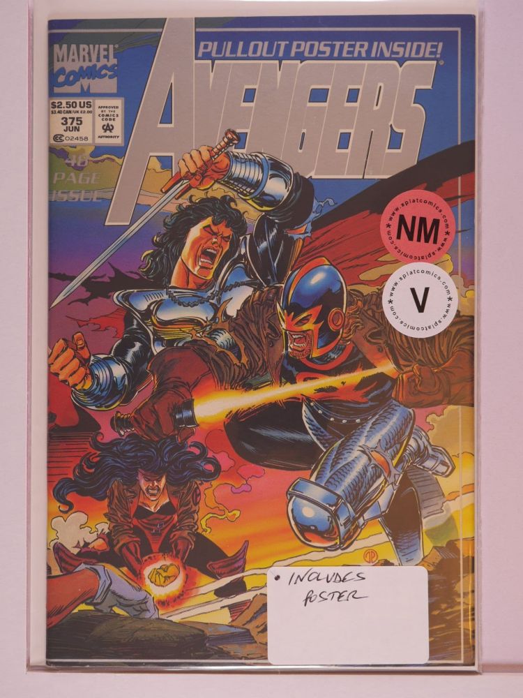 AVENGERS (1963) Volume 1: # 0375 NM INCLUDES POSTER VARIANT