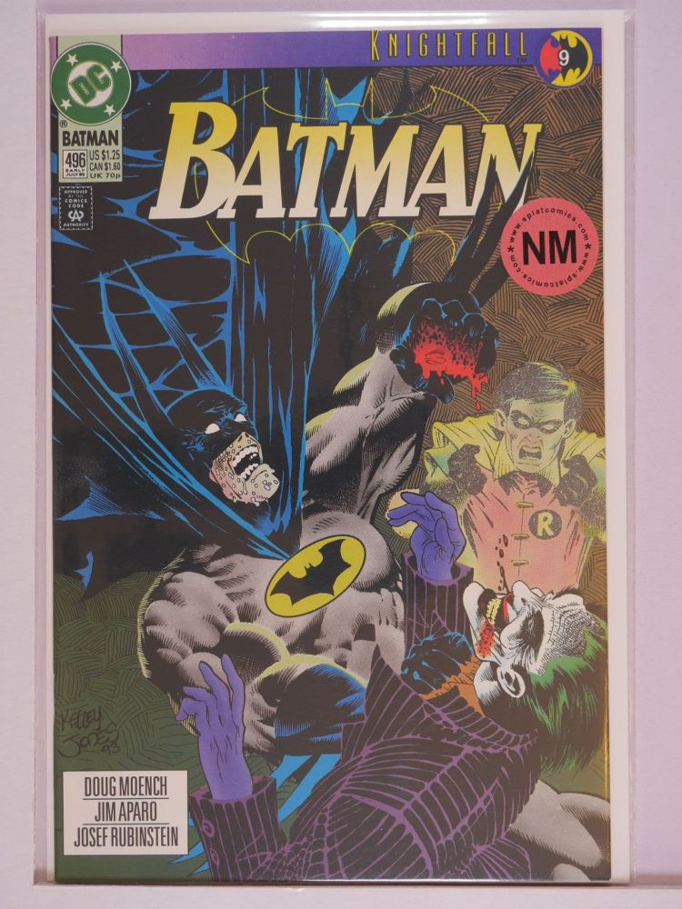 BATMAN (1940) Volume 1: # 0496 NM