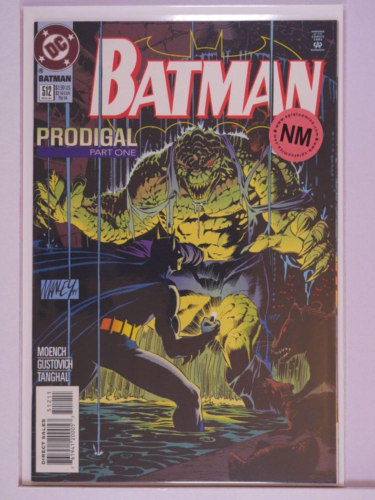 BATMAN (1940) Volume 1: # 0512 NM