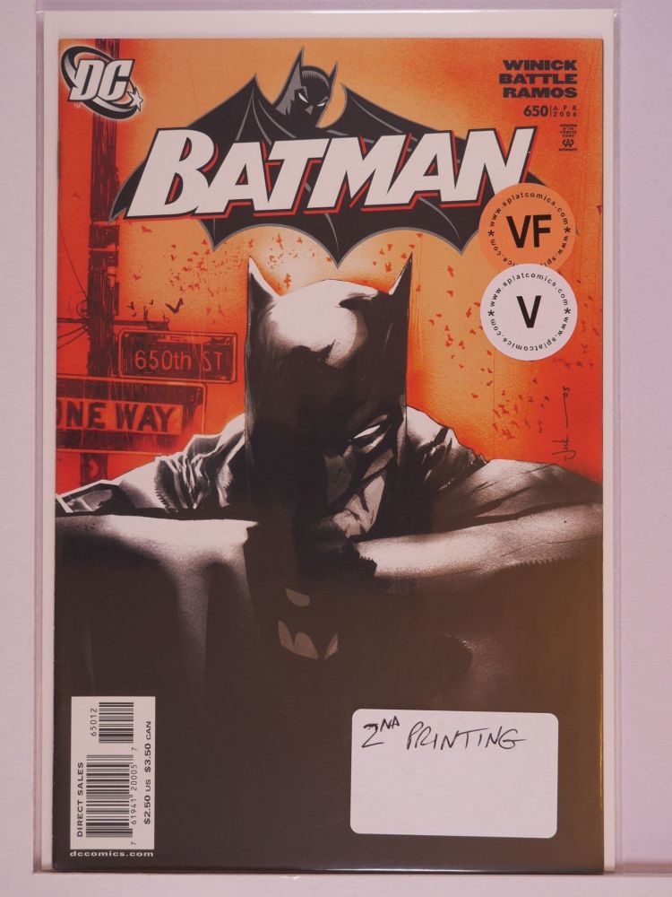 BATMAN (1940) Volume 1: # 0650 VF 2ND PRINT VARIANT