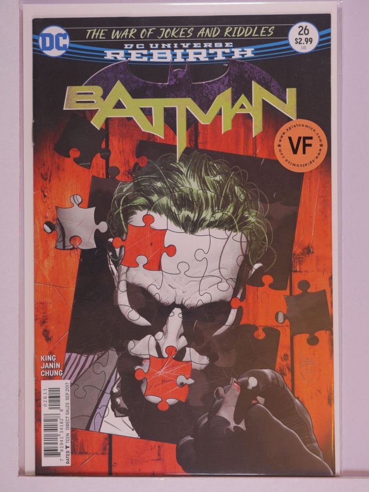 BATMAN (2016) Volume 3: # 0026 VF