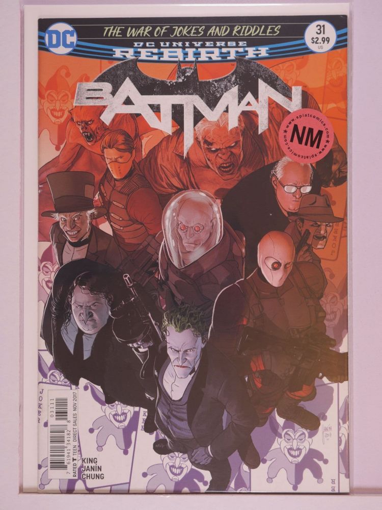 BATMAN (2016) Volume 3: # 0031 NM