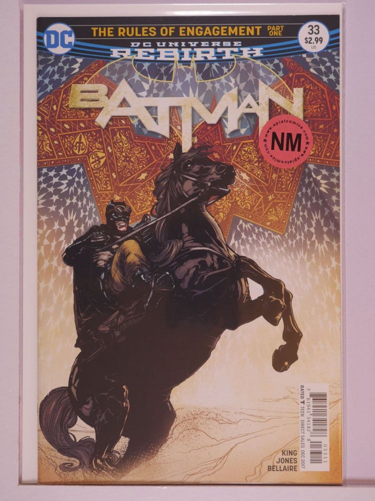 BATMAN (2016) Volume 3: # 0033 NM