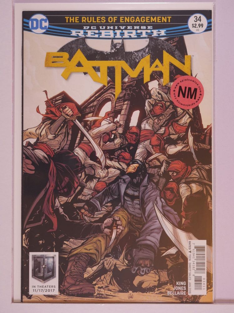 BATMAN (2016) Volume 3: # 0034 NM